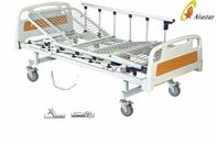 Aluminum Alloy Foldable 2 Funtion Hospital Electric Bed With Mesh Steel Bedboard (ALS-E201B)