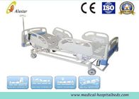 Hospital Electric Bed 5 Funtion ABS Guardrails ICU Bed With Brake Wheel (ALS-E502)